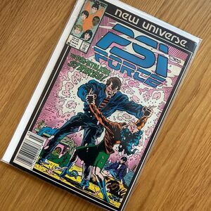 PSI-FORCE #5 (1987) MARVEL NEW UNIVERSE VINTAGE COMIC